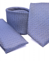 Poliészter nyakkendő díszzsebkendővel 02 - pdzs0390