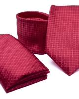 Poliészter nyakkendő díszzsebkendővel 02 - Pdzs0374