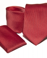 Poliészter nyakkendő díszzsebkendővel 01 - Pdzs0297