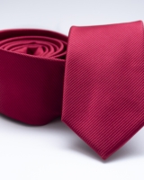 01.Slim egyszínű poliészter nyakkendő  - Ps0829 