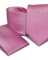 Poliészter nyakkendő díszzsebkendővel 01 - Pdzs0292