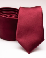 02.Slim egyszínű poliészter nyakkendő  - Ps0866