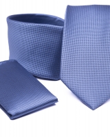 Poliészter nyakkendő díszzsebkendővel 02 - Pdzs0405