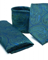 Poliészter nyakkendő díszzsebkendővel 02 - Pdzs0351