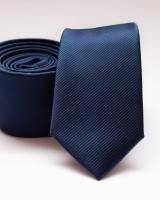 01.Slim egyszínű poliészter nyakkendő  - Ps0833 