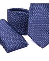 Poliészter nyakkendő díszzsebkendővel 02 - Pdzs0385